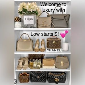 Join me Saturday at 7:30PM EST for luxury handbags, wallets, and more for LOW!!!